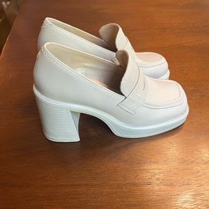 Steve Madden Platform Loafers, Size 6